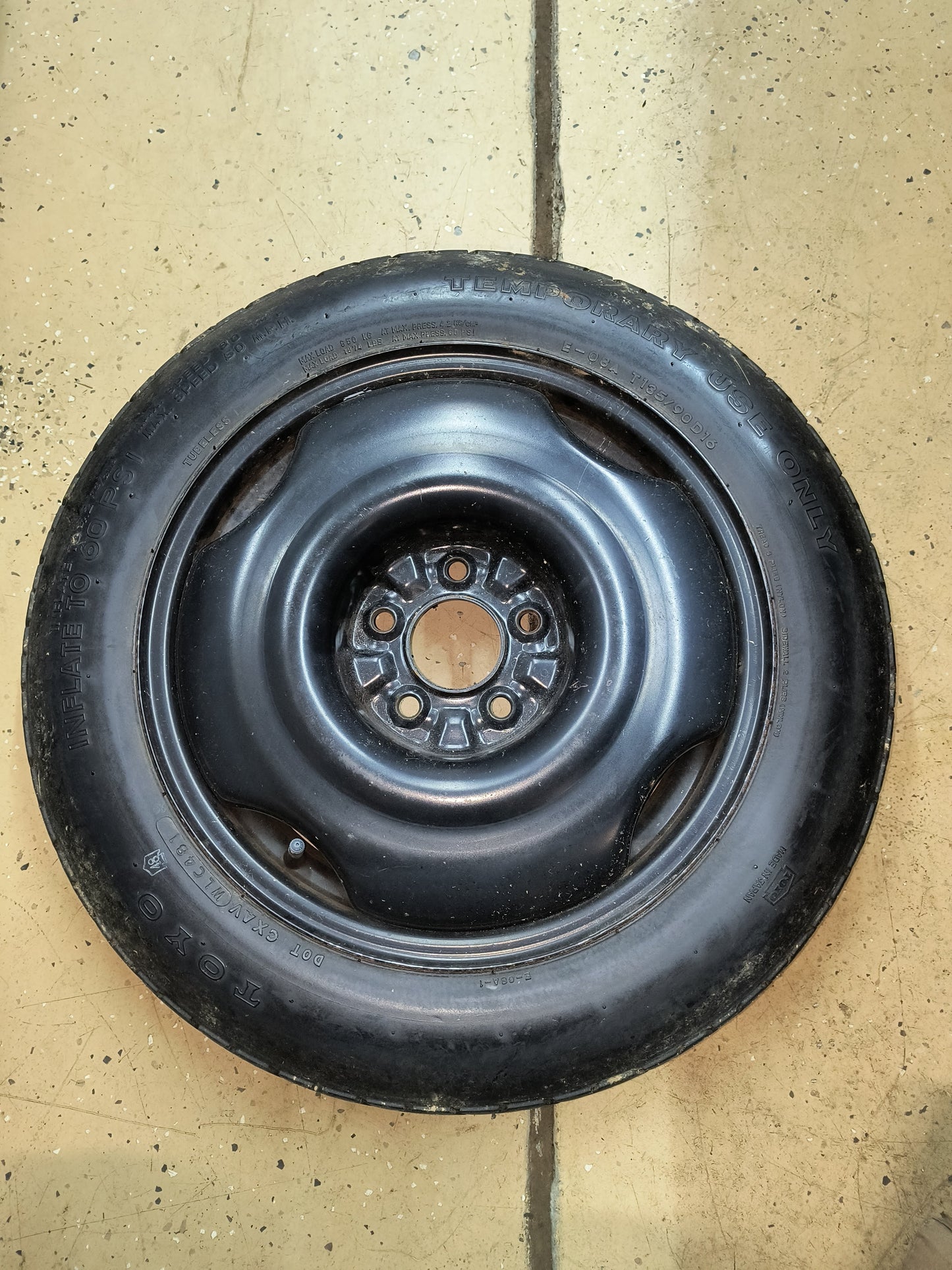 3000GT / Dodge Stealth Steel Spare Tire