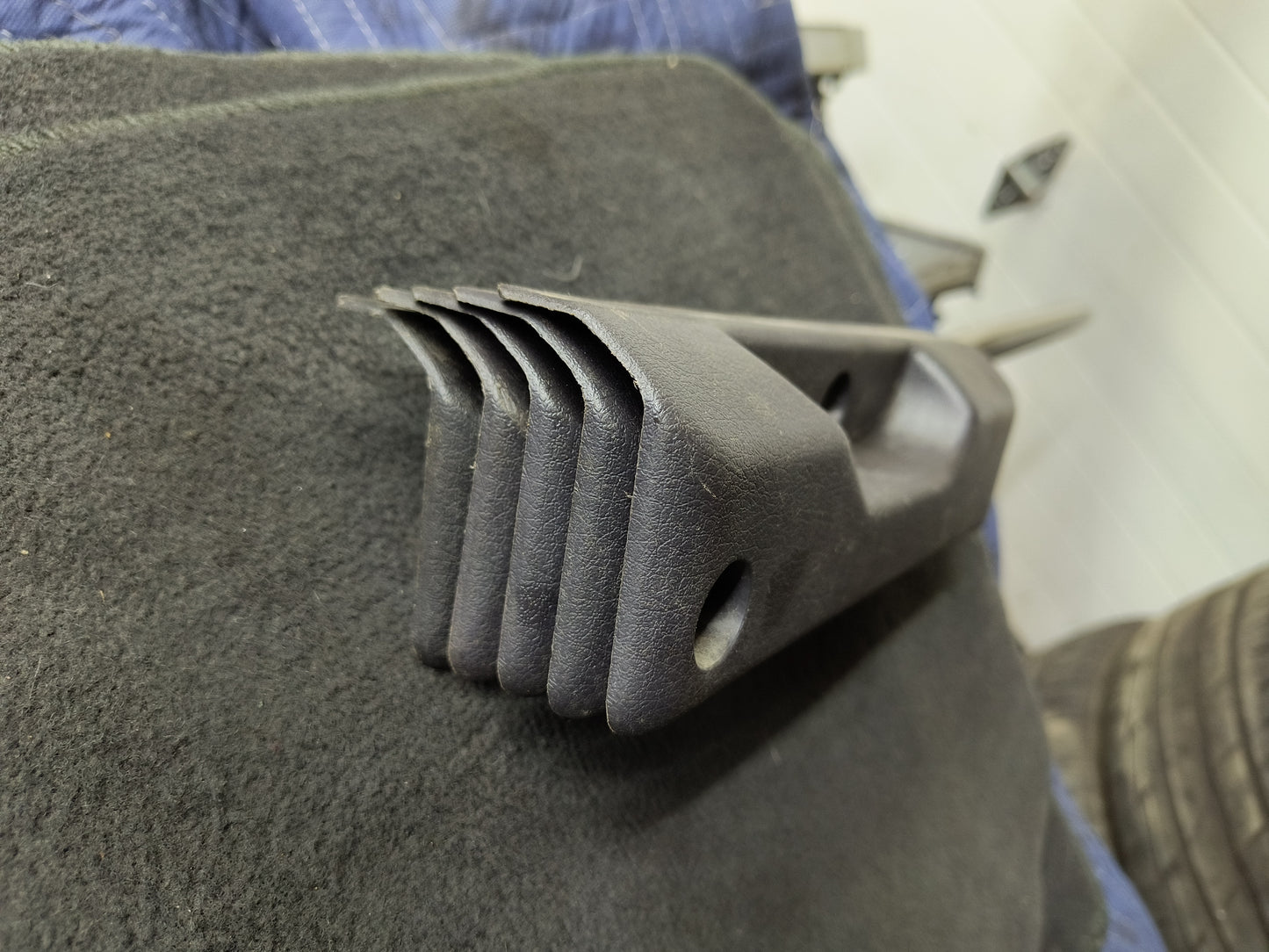 3000GT /Dodge Stealth Charcoal Trunk & Fuel Door Bezel Trim