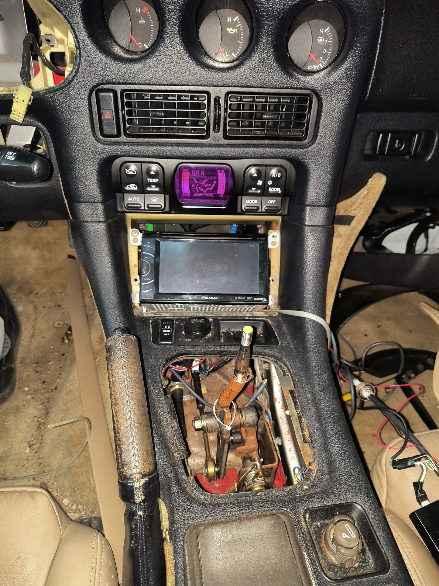 3000GT /Dodge Stealth Center vent w/Hazard Switch