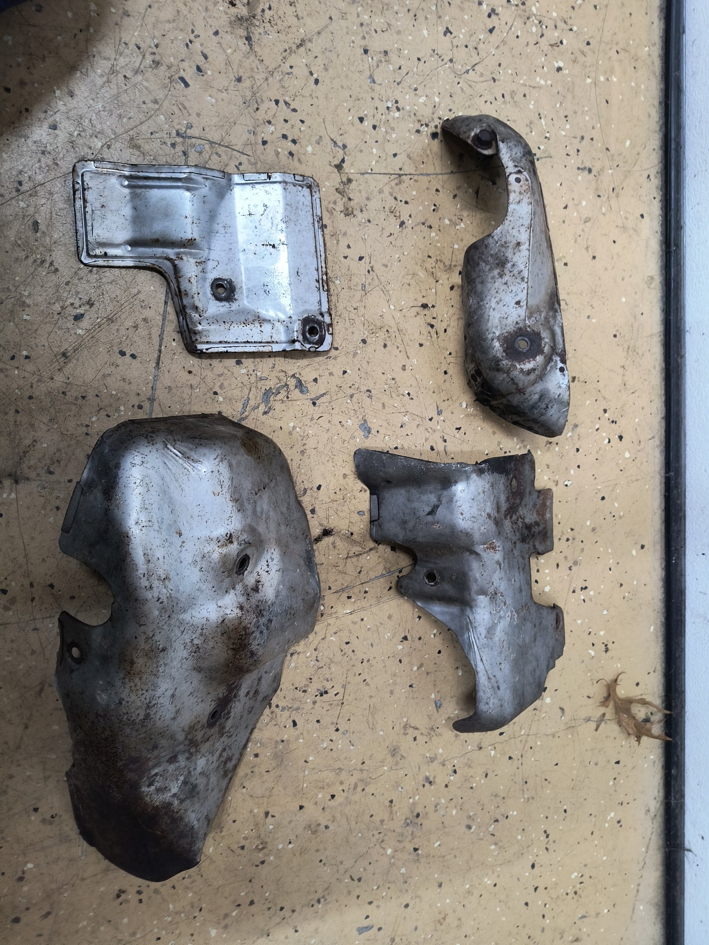 3000GT VR4 / Dodge Stealth TT OEM Turbo Heat Shields