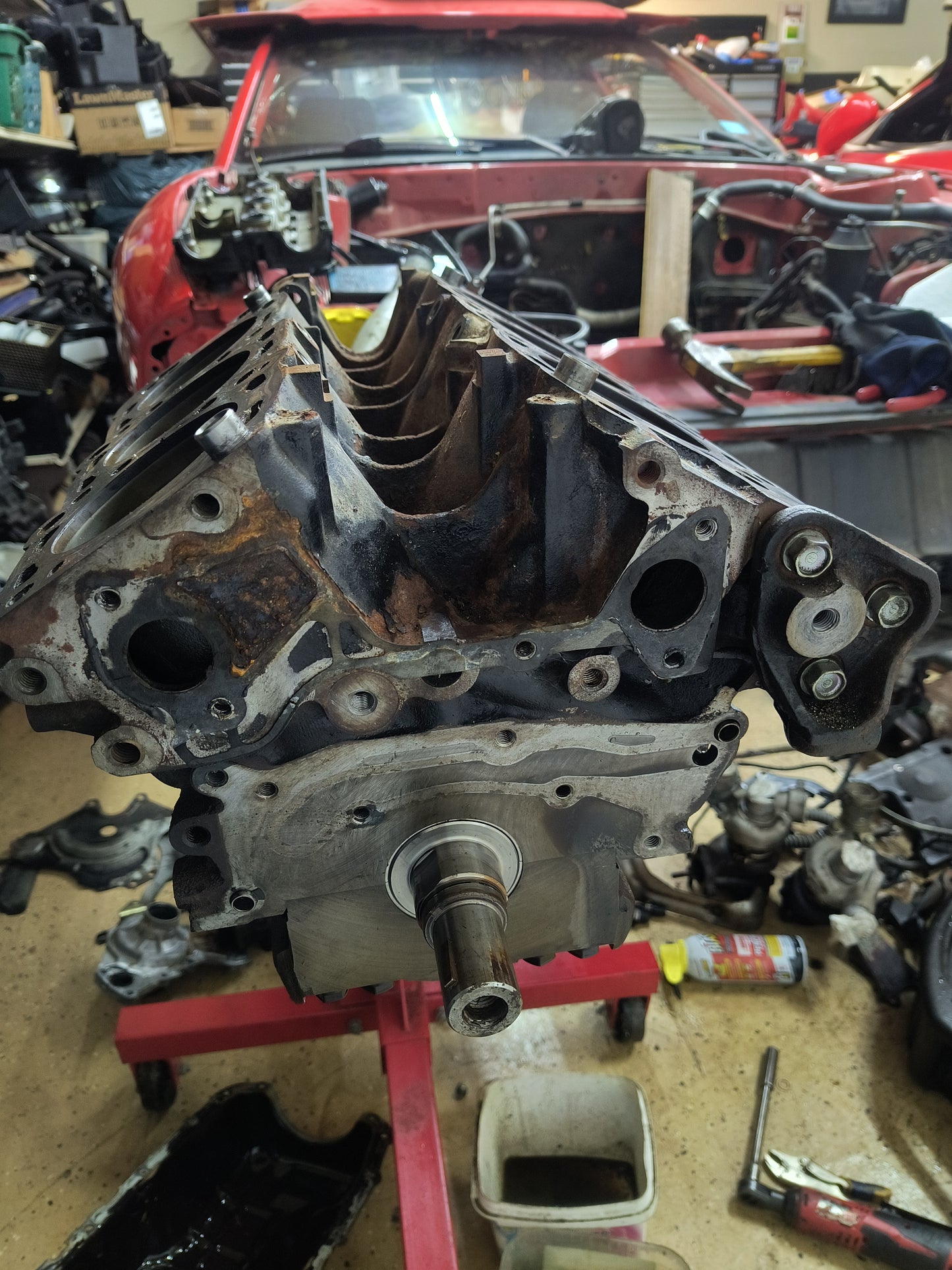 3000GT VR4 / Dodge Stealth TT 4-bolt Lower Block