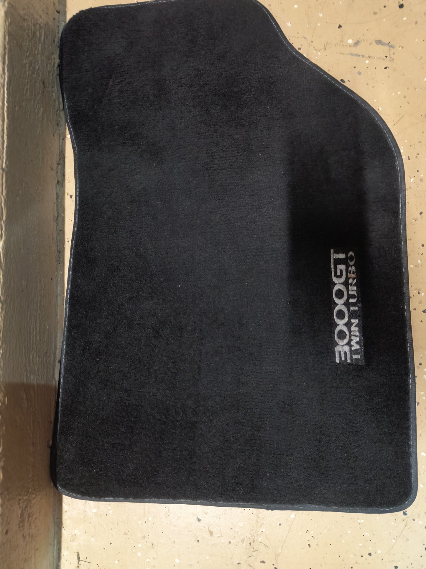 3000GT Twin Turbo Black Front Set Floor Mats