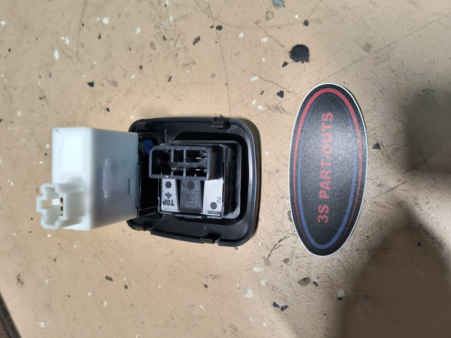 3000GT / Dodge Stealth Rheostat / Mirror Switch and Bezel True Black