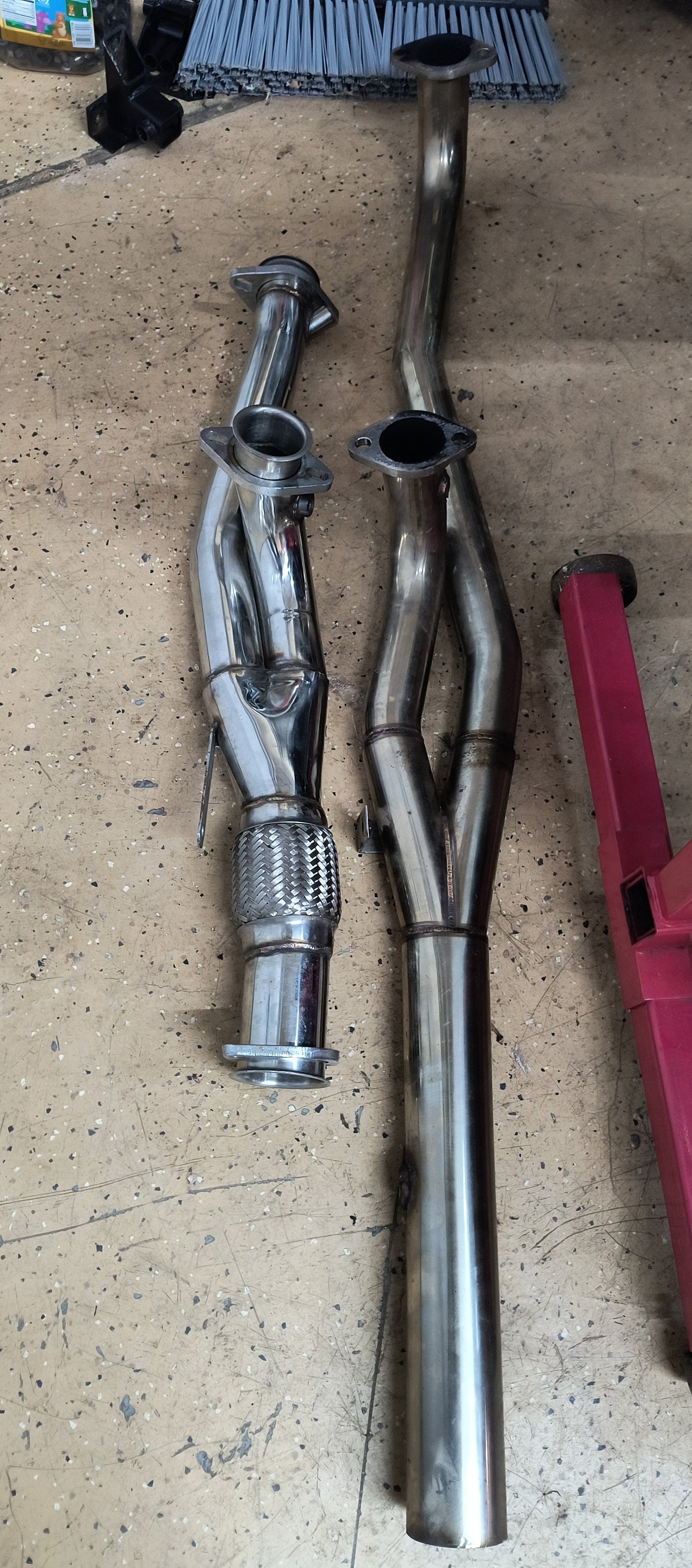 91-93 3000GT VR4 / Dodge Stealth TT Stainless Steel Downpipe