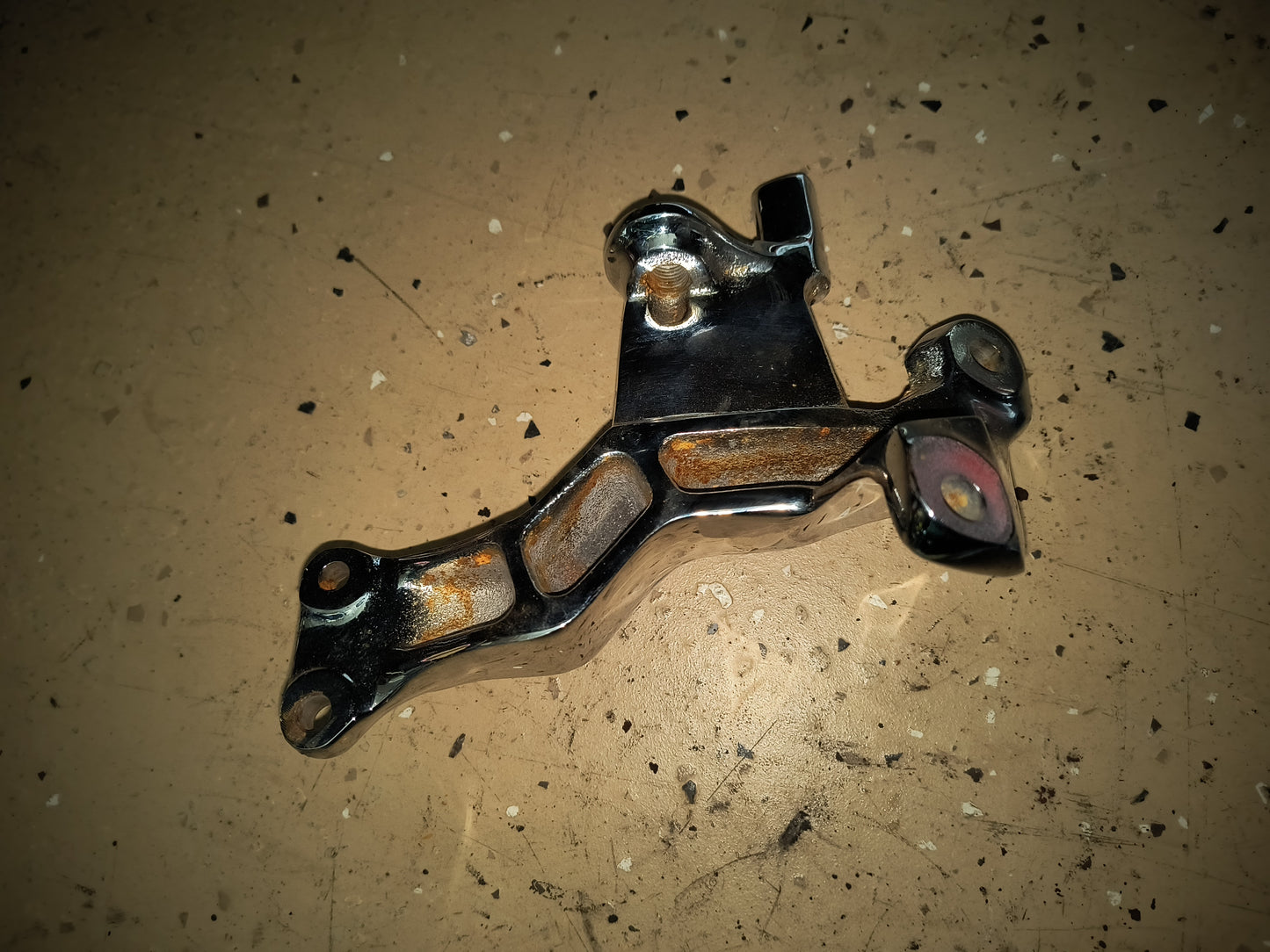 Chrome Plated Power Steering Bracket