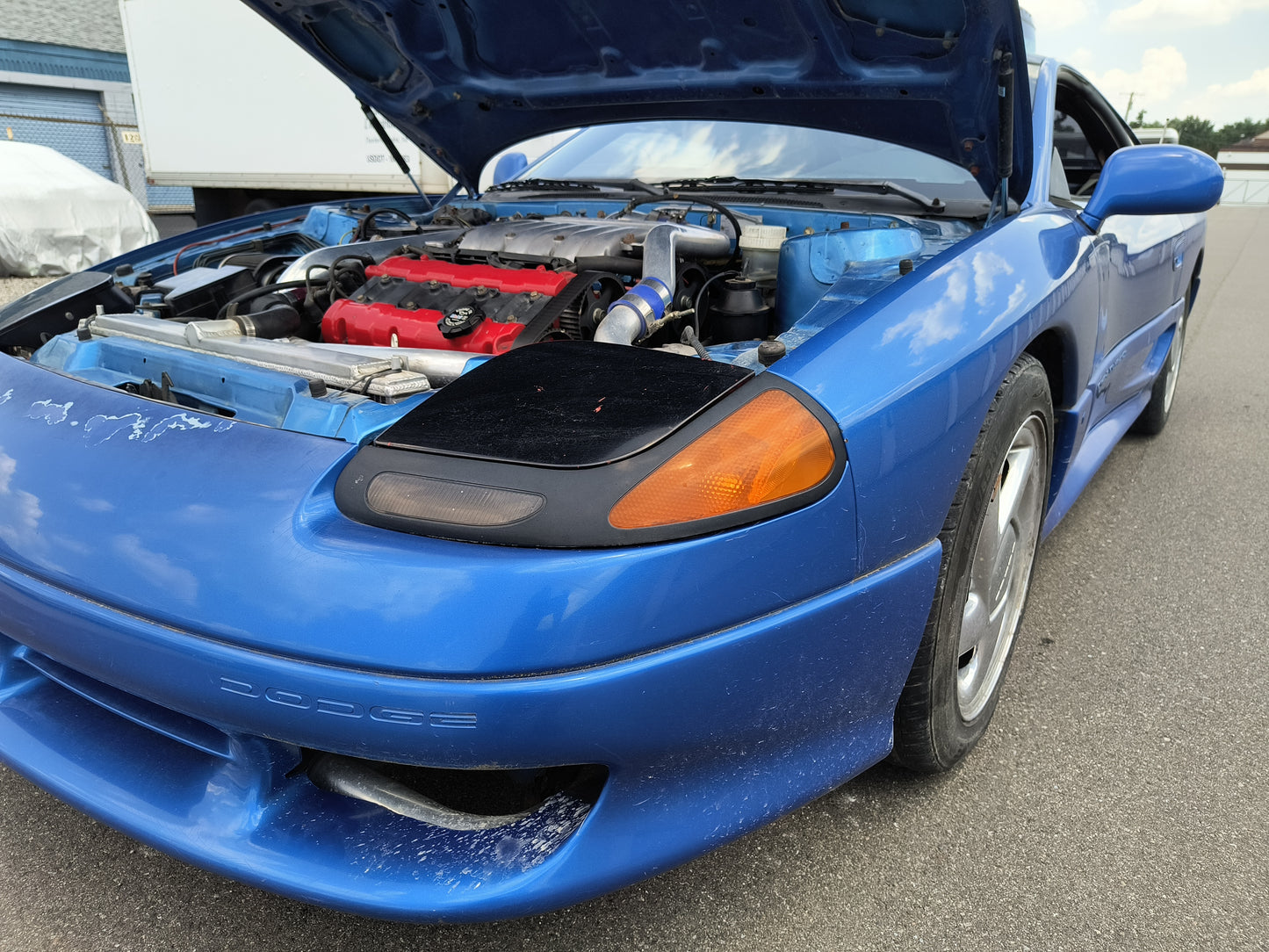 3000GT / Dodge Stealth Blue Driver side Front Fender