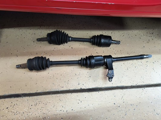 2nd gen front axles with intermediate shaft