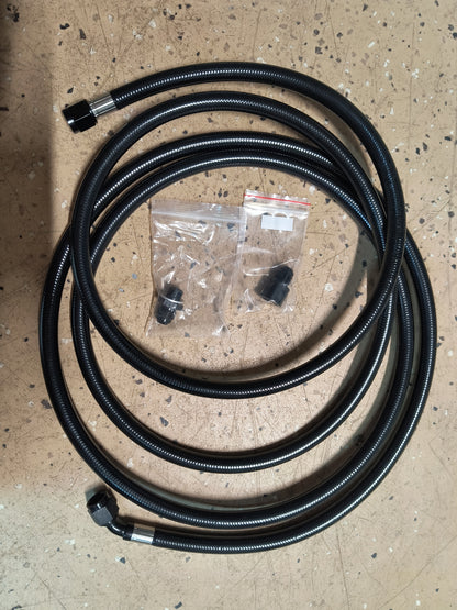 3000gt/ Dodge Stealth Stock Sending Unit to Fuel Filter -6AN PTFE Line