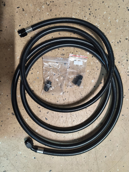 3000gt/ Dodge Stealth Stock Sending Unit to Fuel Filter -6AN PTFE Line