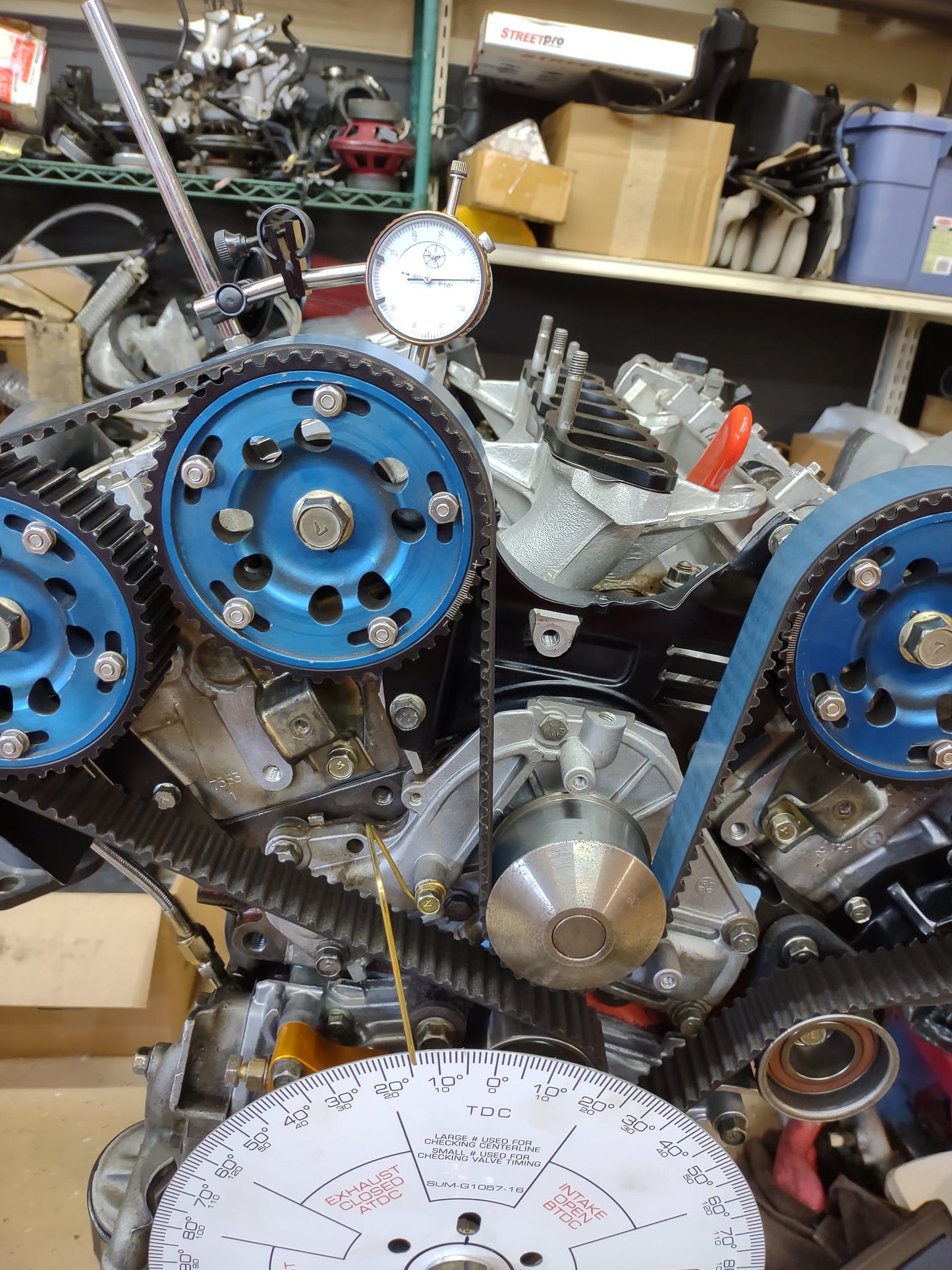 3000GT VR4 / Dodge Stealth TT Fidanza Cam Gears (Blue)