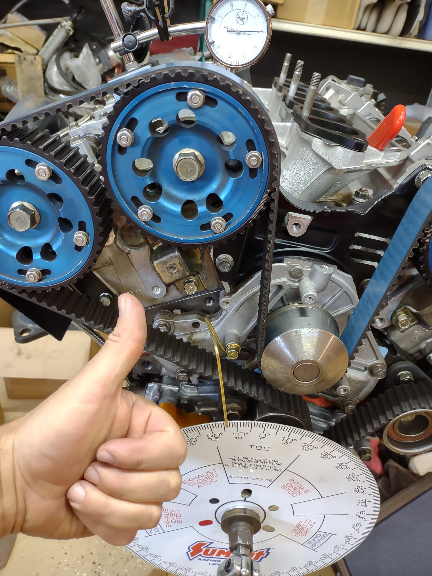 3000GT VR4 / Dodge Stealth TT Fidanza Cam Gears (Blue)