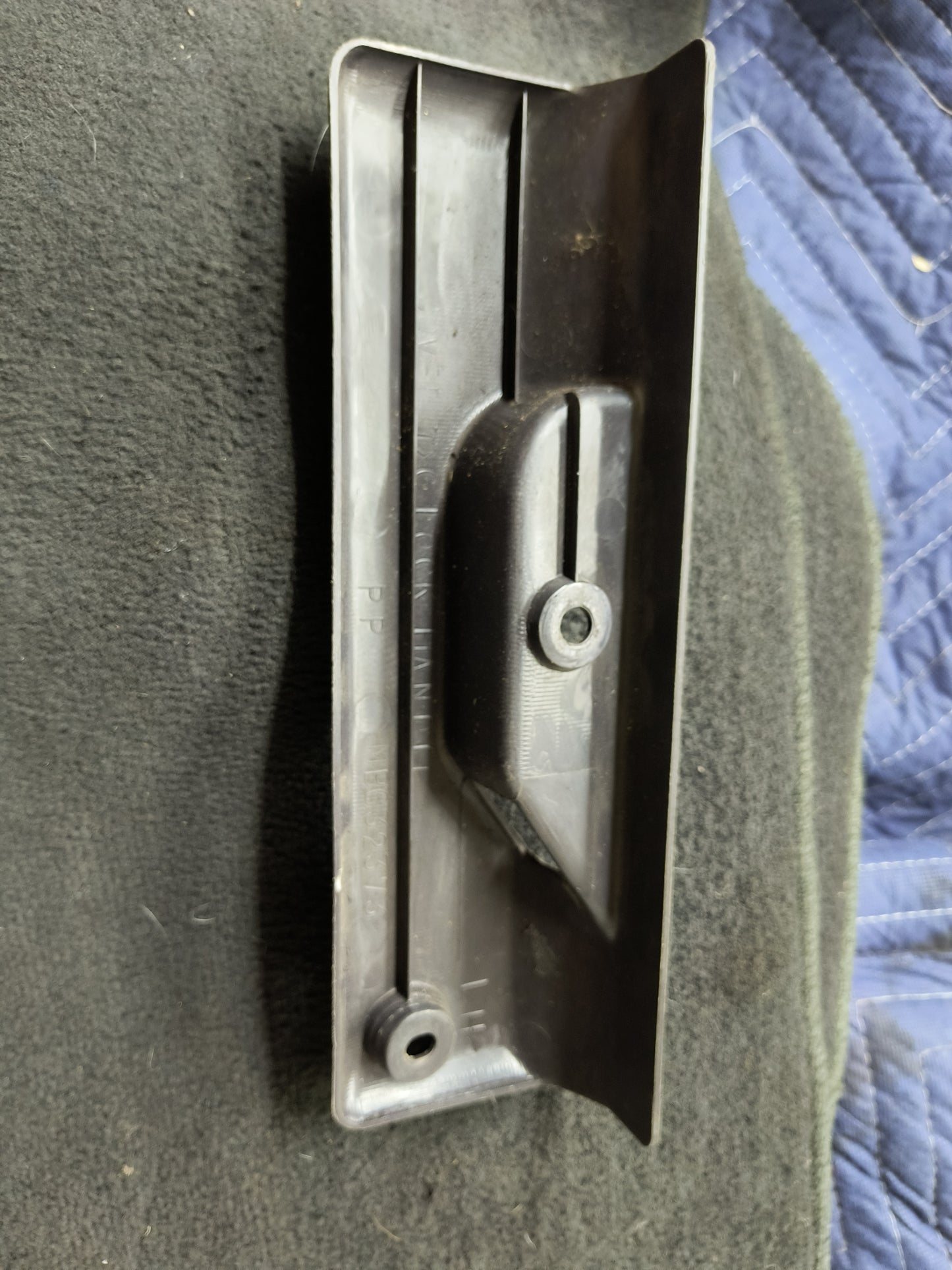 3000GT /Dodge Stealth Charcoal Trunk & Fuel Door Bezel Trim