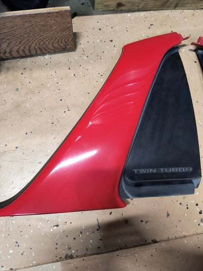 91-98 3000GT Sail Panels (Red)