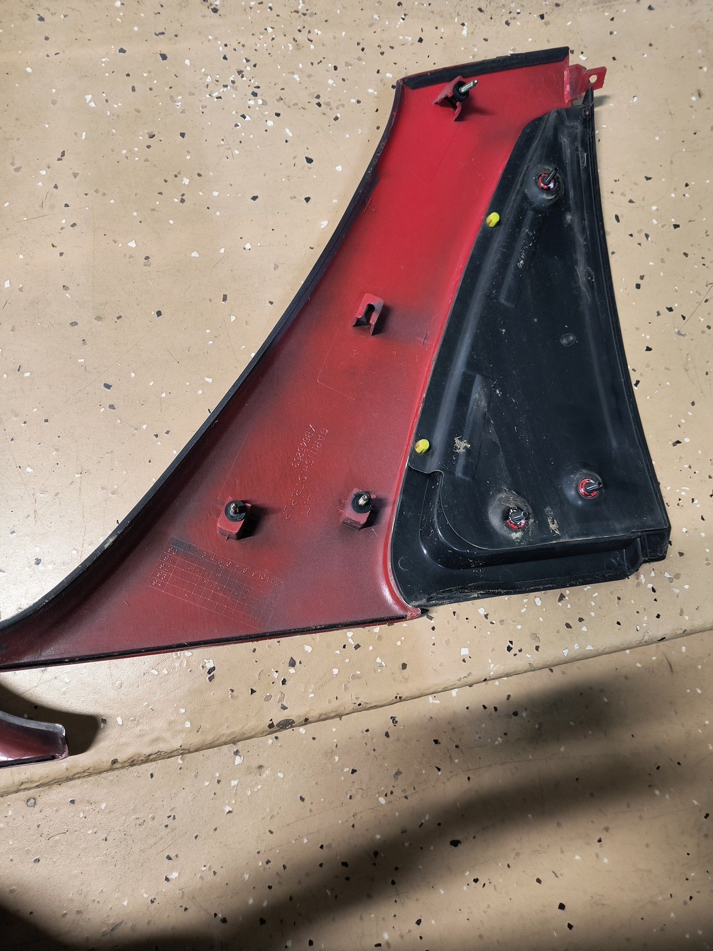 91-98 3000GT Sail Panels (Red)