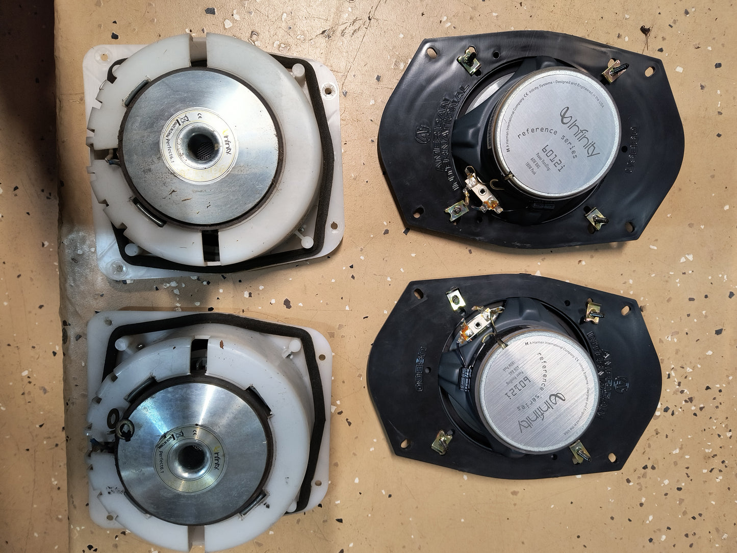 Inifinity Front and Rear Speaker Set