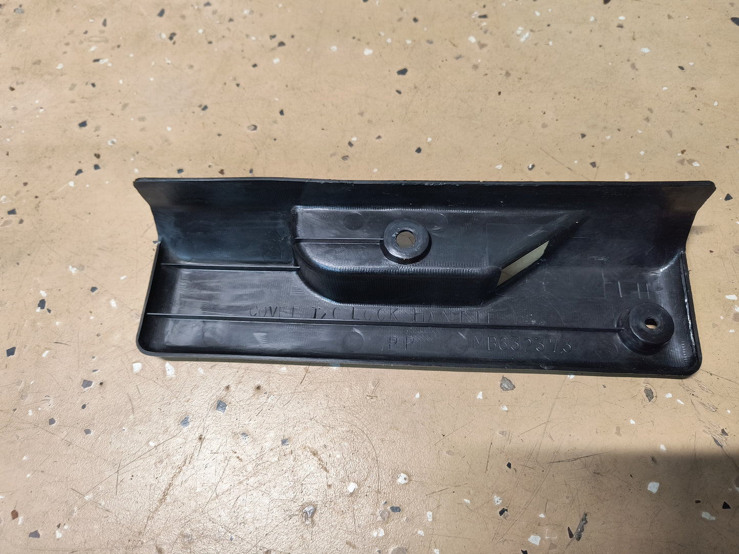 97-99 3000GT True Black Trunk / Fuel Door Bezel Trim