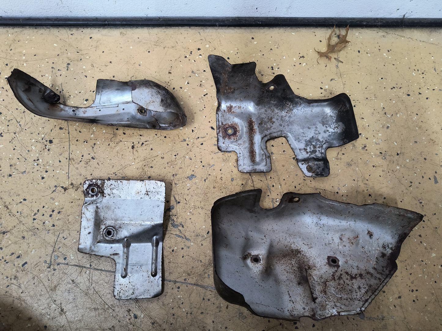 3000GT VR4 / Dodge Stealth TT OEM Turbo Heat Shields