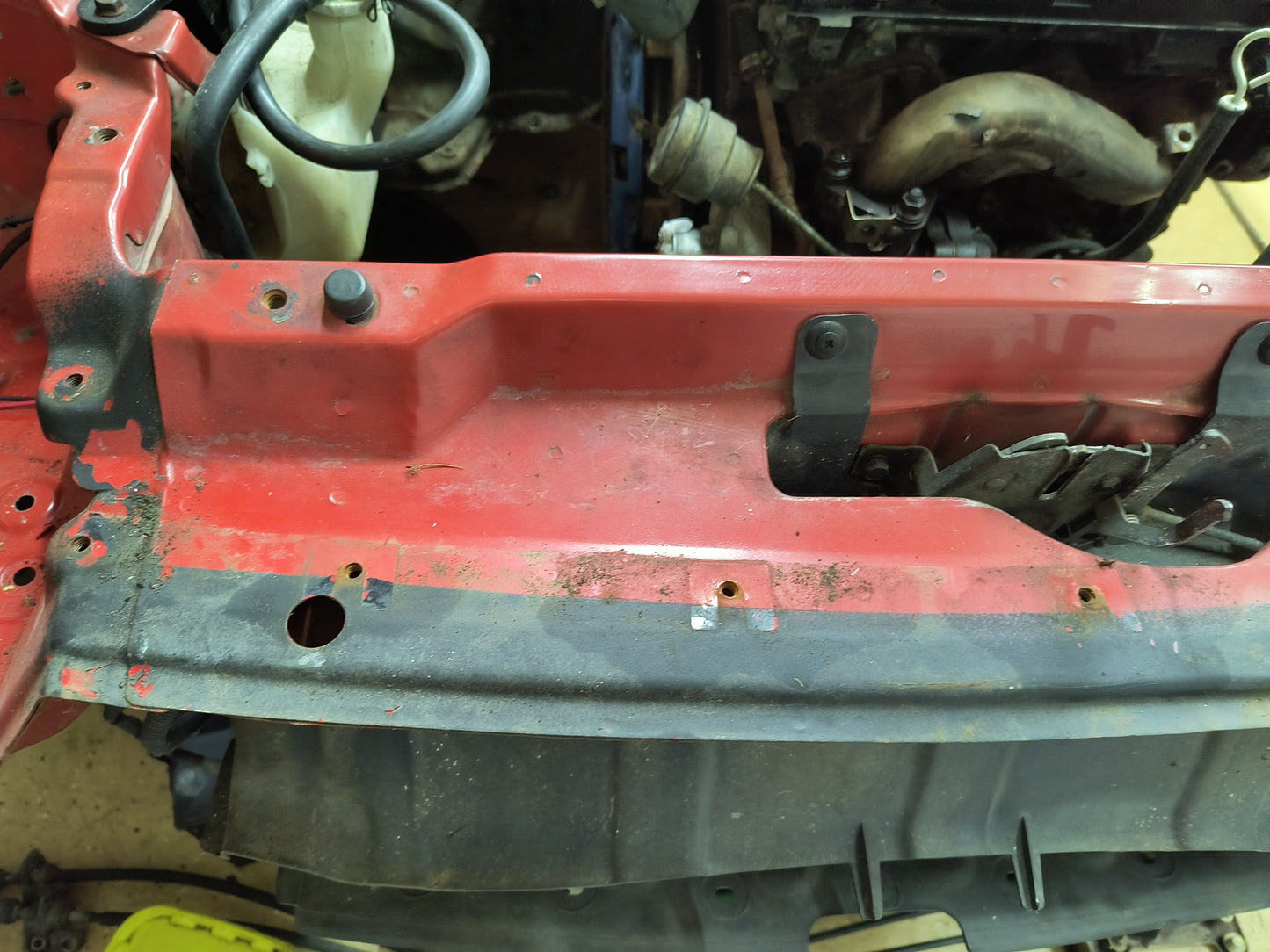 1994 - 99 3000GT / Dodge Stealth 2nd Gen Headlight Buckets with Radiator Support