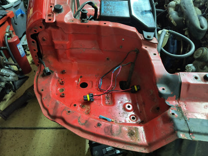 1994 - 99 3000GT / Dodge Stealth 2nd Gen Headlight Buckets with Radiator Support