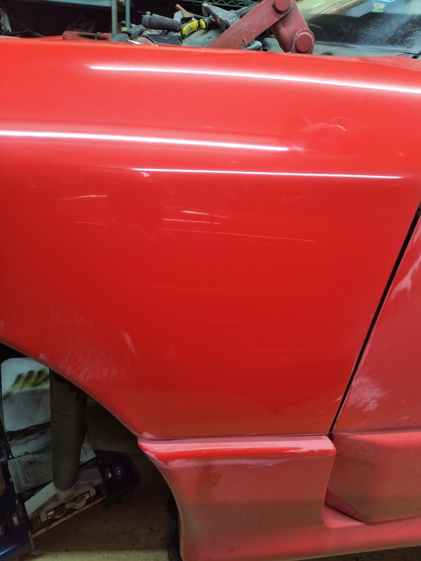 3000GT / Dodge Stealth Front Driver Side Fender ( Red )