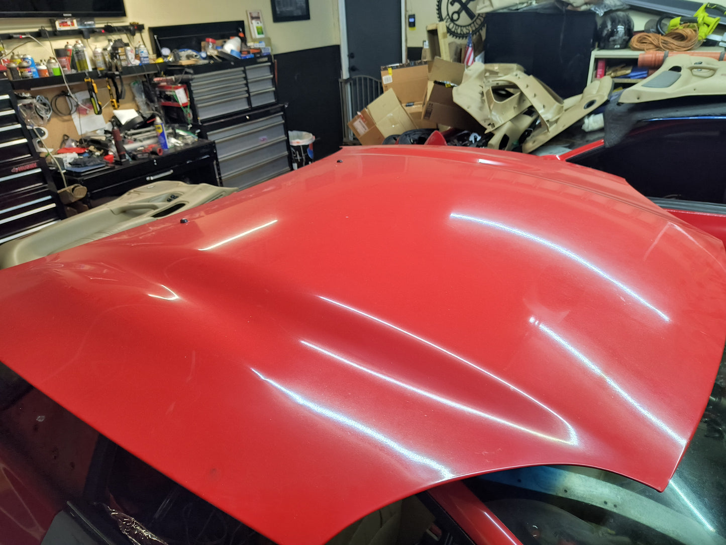 3000GT / Dodge Stealth 2nd Gen Hood Red