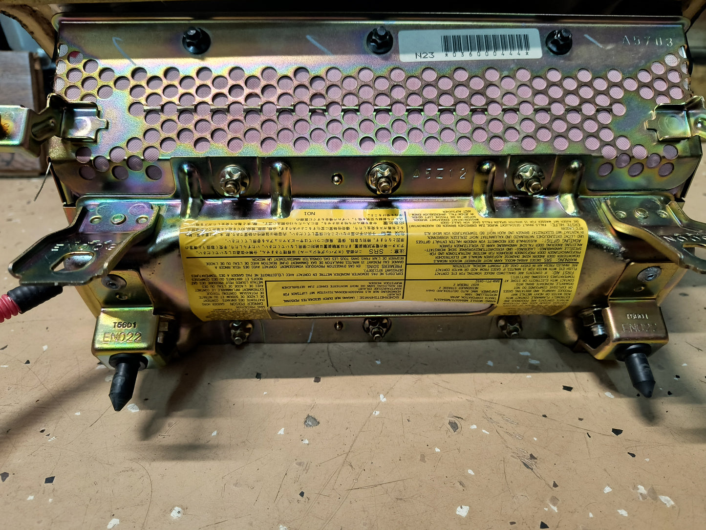 3000GT / Dodge Stealth True Black Passenger Side Air-bag