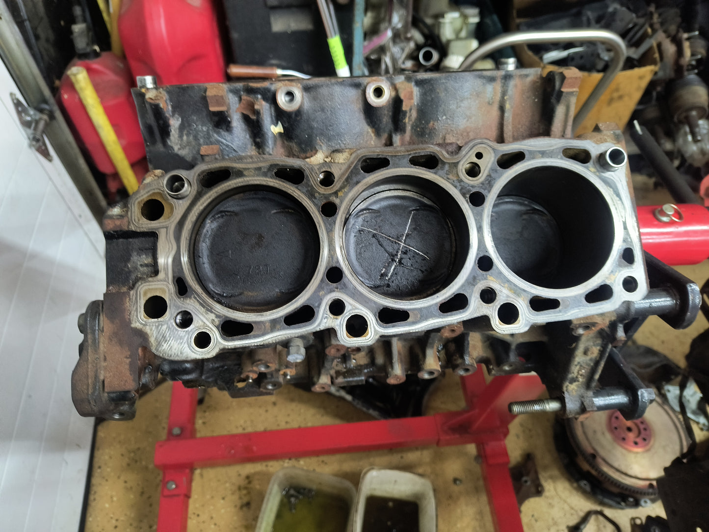3000GT VR4 / Dodge Stealth TT 4-bolt Lower Block