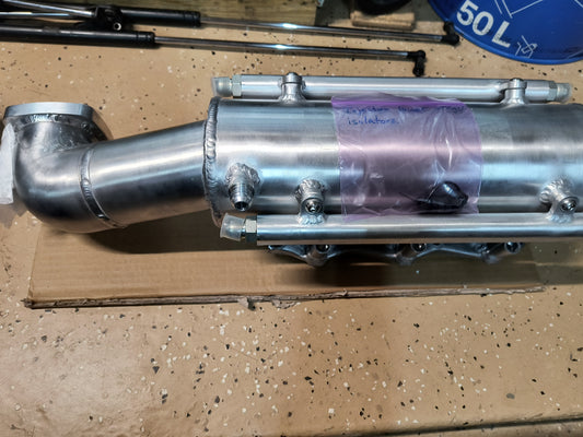 3000GT VR4 / Dodge Stealth TT Single Turbo Intake Plenum Driver Side Exit