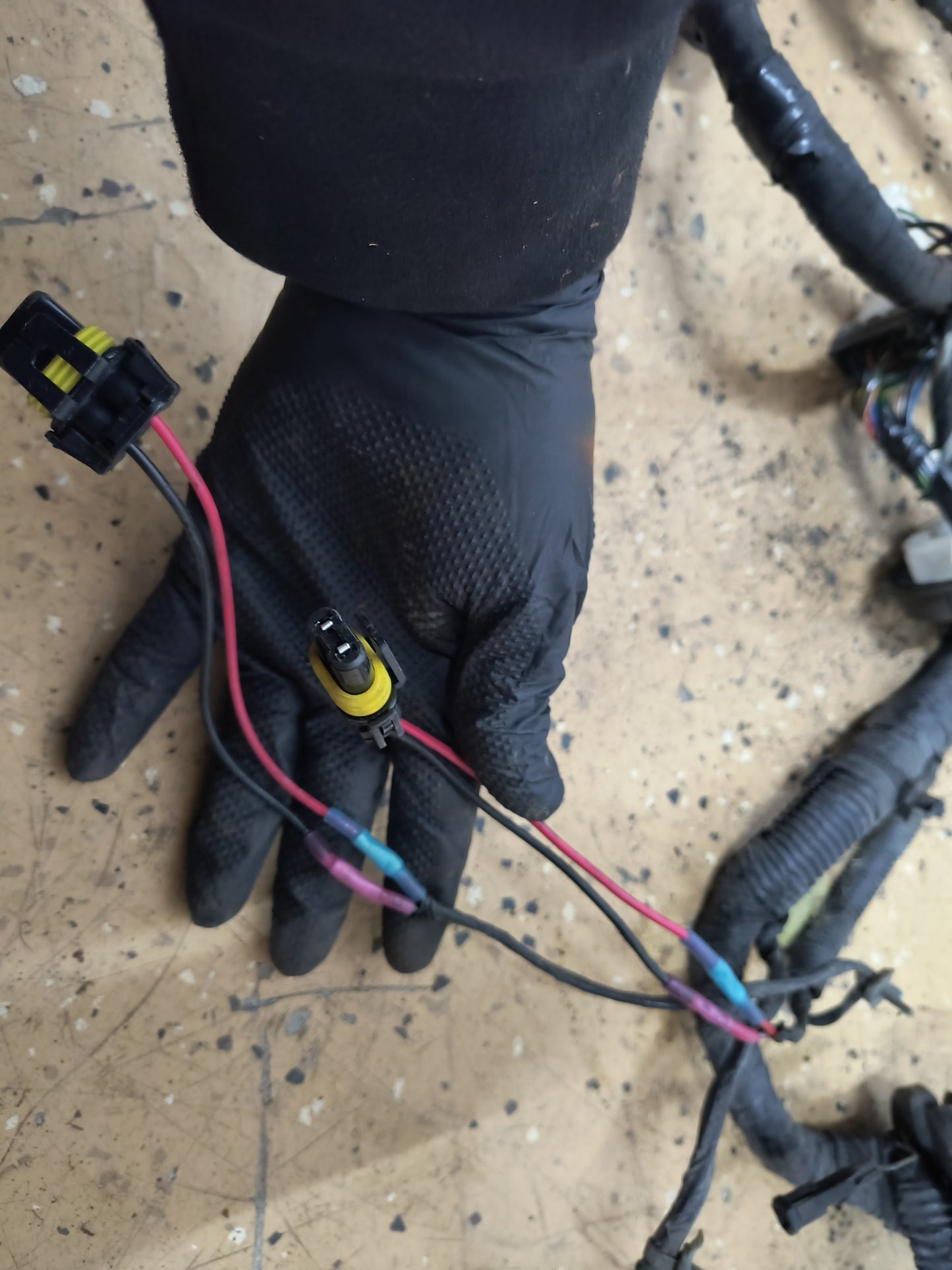 97 3000GT VR4 OEM Engine Bay Harness w/ Fuse Box