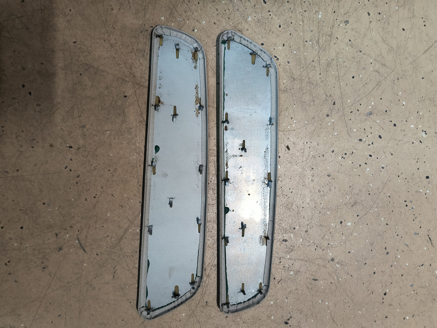 3000GT / Dodge Stealth Door Panel Leather Insert  Set (Beige)