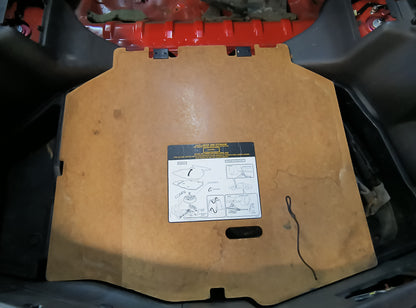 3000GT / Dodge Stealth Rear Hatch Spare Tire Cover