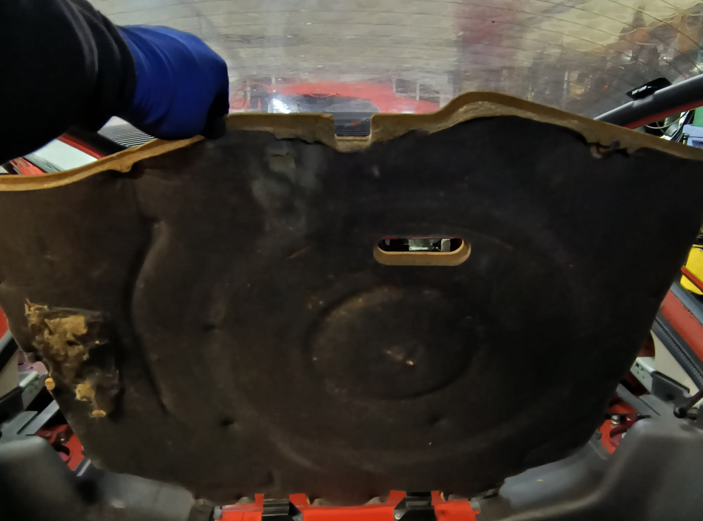 3000GT / Dodge Stealth Rear Hatch Spare Tire Cover