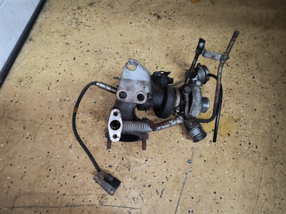 3000GT VR4 / Dodge Stealth TT Front Turbo assembly with O2 housing