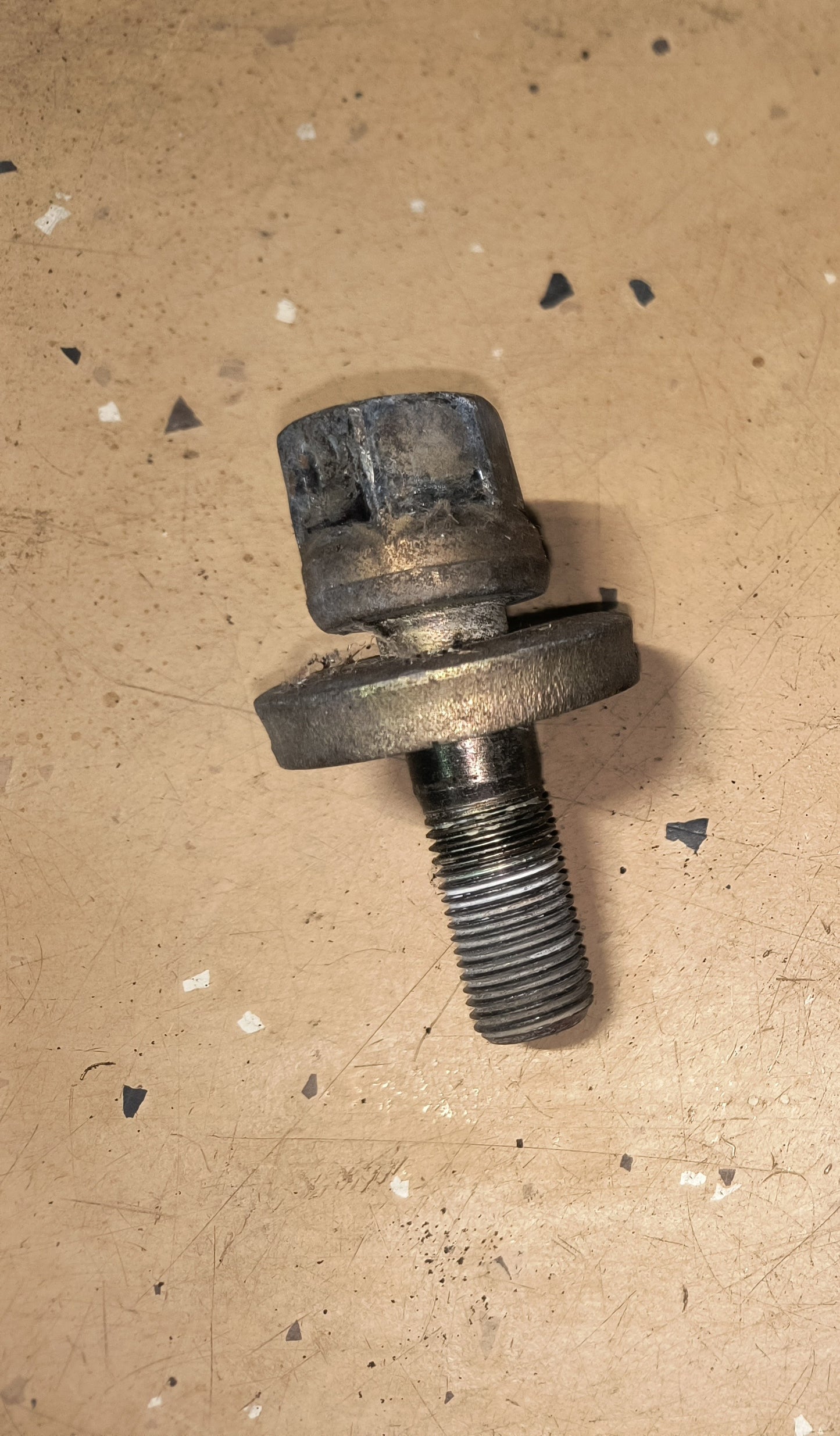 3000GT / Dodge Stealth - OEM Crank Pully Harmonic Balancer Bolt w/ Washer