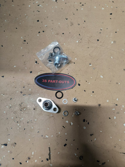 3000GT VR4 / Dodge Stealth TT Fuel Rail Adapter " Diamond"