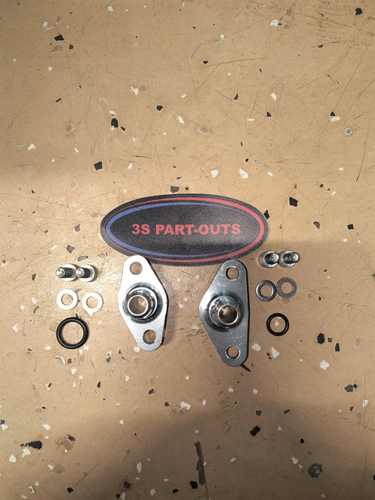 3000GT VR4 / Dodge Stealth TT Fuel Rail Adapters " Triangle and Diamond"