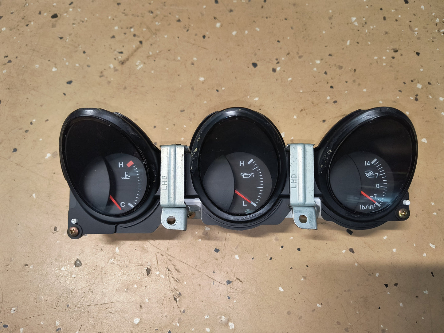 3000GT VR4 / Dodge Stealth TT OEM Center Gauges