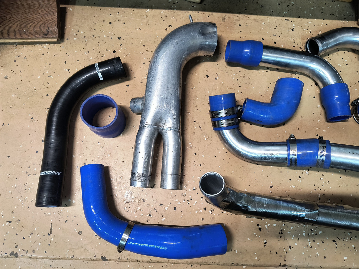 3000GT VR4 / Dodge Stealth TT TD04 Hardpipe Intercooler Piping Set