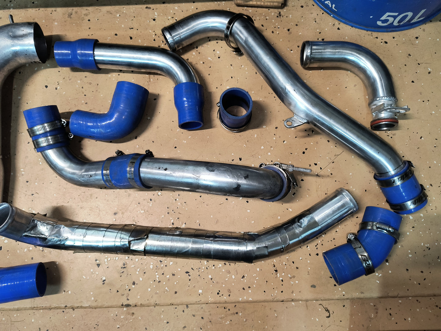 3000GT VR4 / Dodge Stealth TT TD04 Hardpipe Intercooler Piping Set