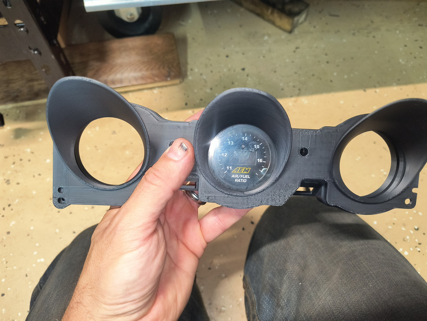 3000GT / Dodge Stealth 3D Printed Aftermarket Center Gauges