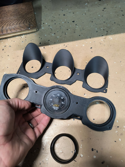 3000GT / Dodge Stealth 3D Printed Aftermarket Center Gauges
