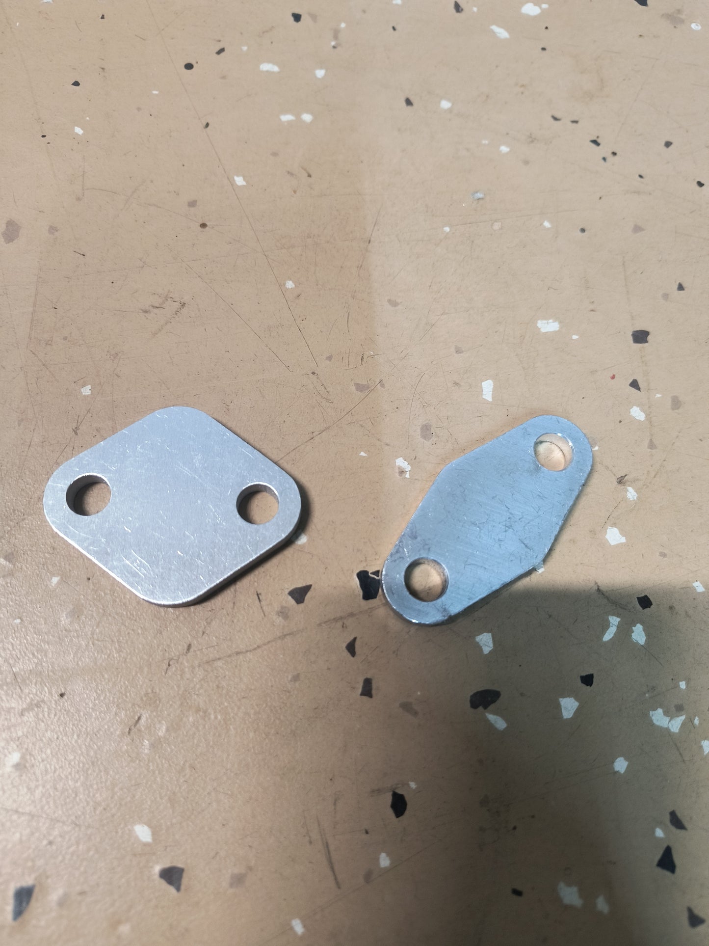3000GT VR4 / Dodge Stealth TT EGR Block Off Plates (2 Piece)