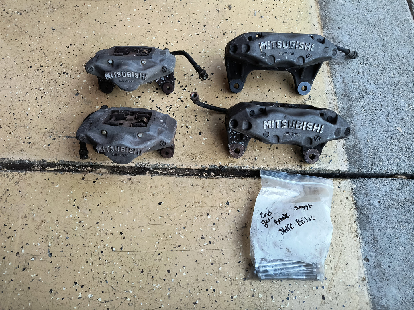 3000GT VR4 / Dodge Stealth TT 2nd Gen Front and Rear Calipers