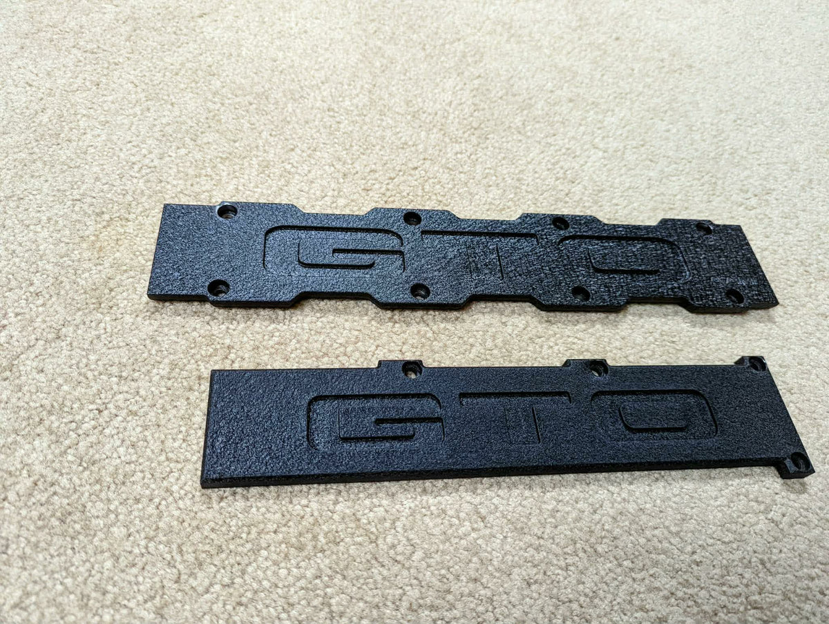3000GT / Dodge Stealth Front and Rear Spark Plug Cover " GTO "