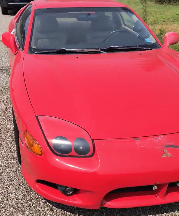 3000GT / Dodge Stealth 2nd Gen Hood Red