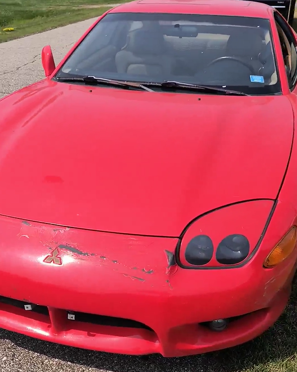 3000GT / Dodge Stealth 2nd Gen Hood Red