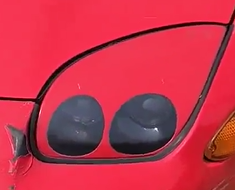 3000GT Driver and Passenger Side Lexan Projector Headlights (Set)