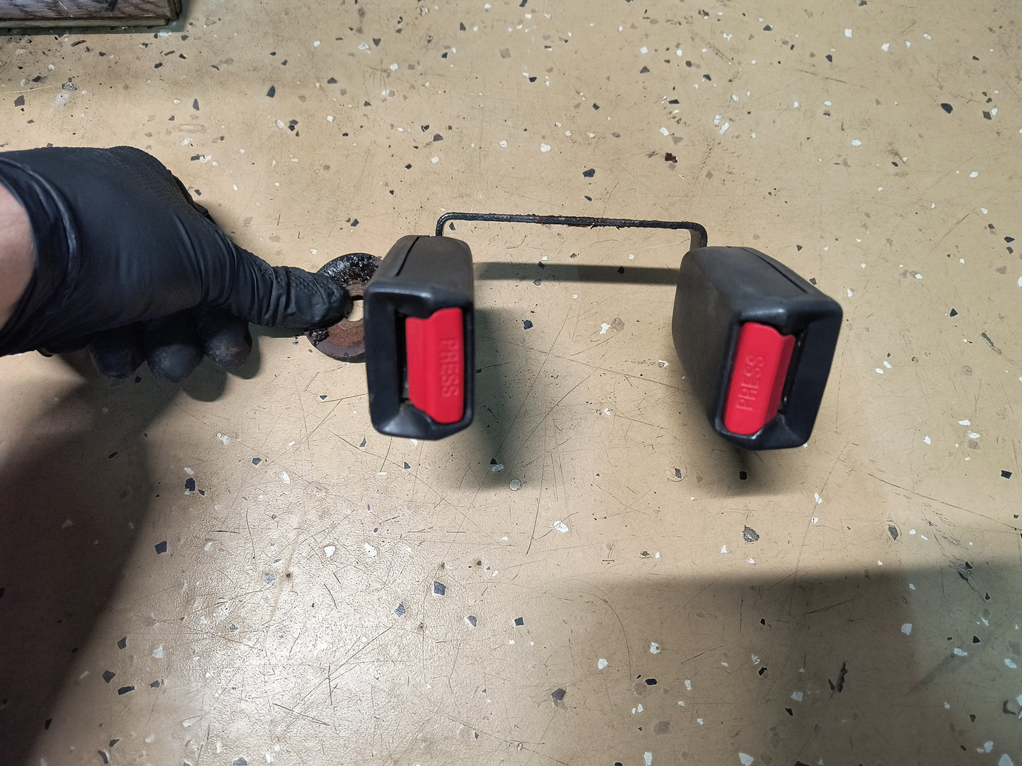 3000GT VR4 / Dodge Stealth TT Rear Seatbelt Latch