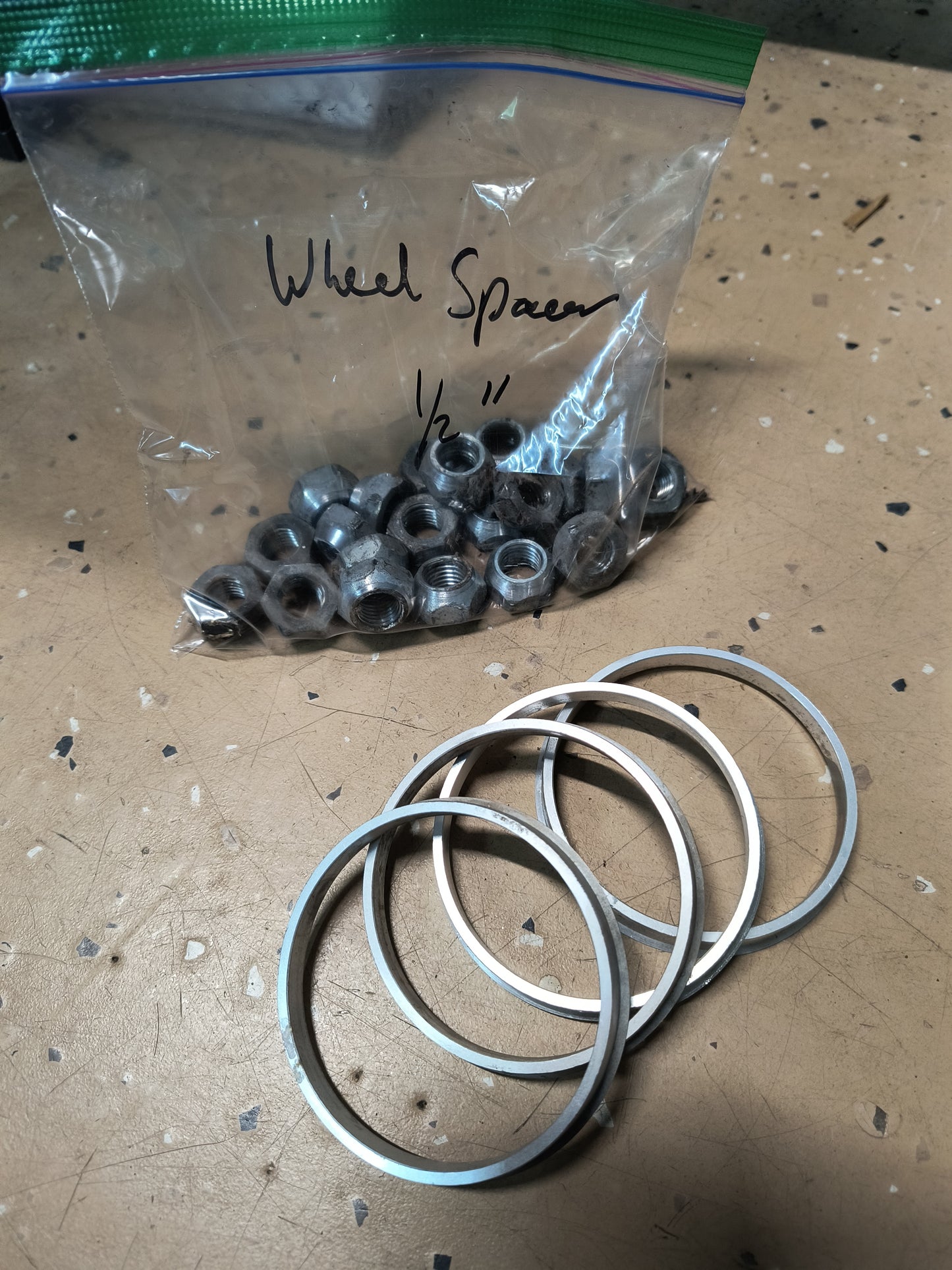 Wheel Spacers 1/2" 5 x 4.5 (114.3) Set