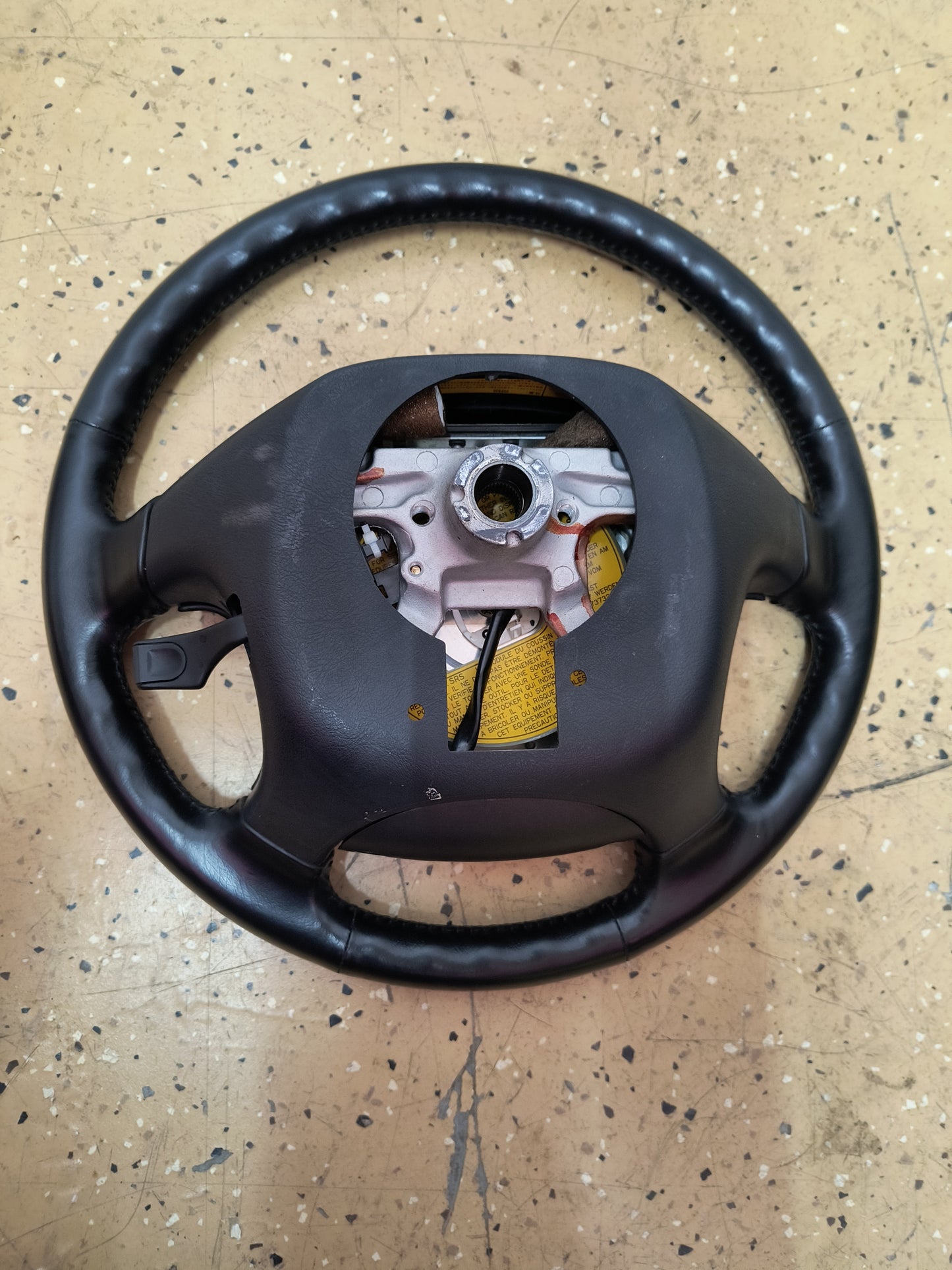 97-99 3000GT VR4 True Black Steering Wheel **Mint**